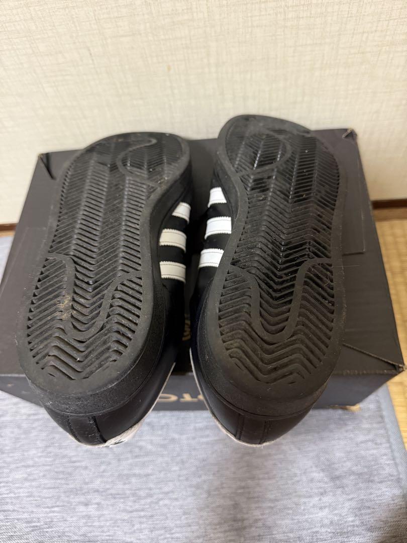 adidas Superstar ブラック/ホワイト スニーカー - メルカリ