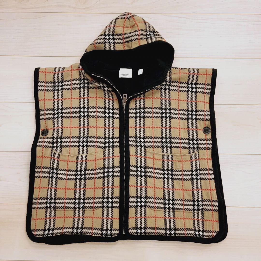 janbox公式様　Burberry ポンチョ140〜150 　キッズOk