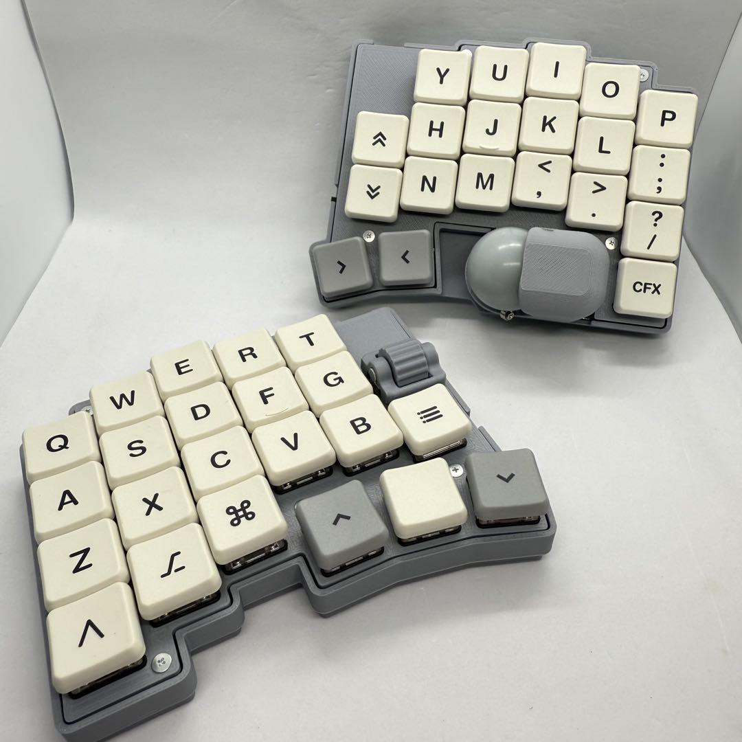 roBa 無線接続 トラックボール キーボード GOTSUI-kun フル