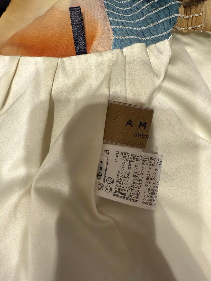 Ameri UNDRESSED AMELIA INK ART SKIRT