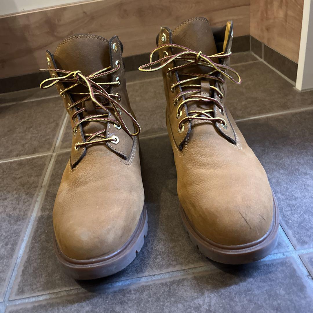 【ティンバーランド】ワークブーツ（27）レザー　ブラウン Timberland スニーカー アースキーパーズ レザー シックスインチ