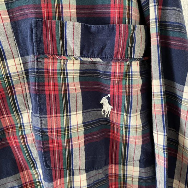低価定番人気 RalphLaurenラルフローレンセットアップシャツ上下mMパジャマチェック RzF6q-m89800795201 人気定番新作