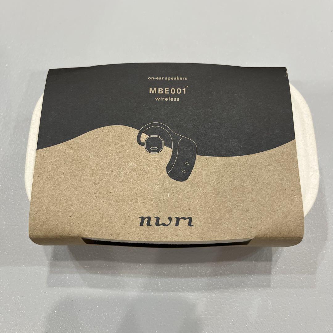 新品未開封】nwm ヌーム 完全ワイヤレスイヤホン MBE001BA