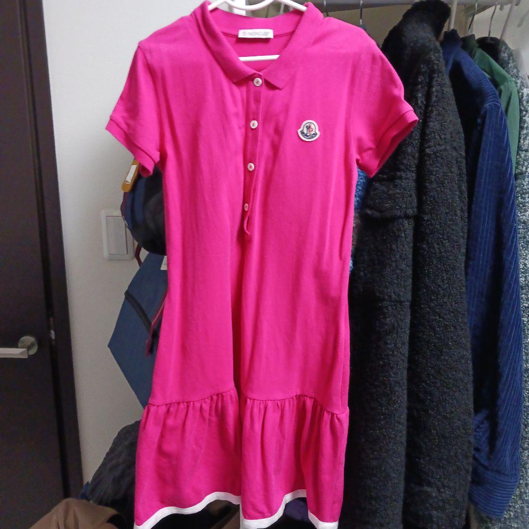 MONCLER モンクレール 23AW ロゴワッペン ポロ ワンピース