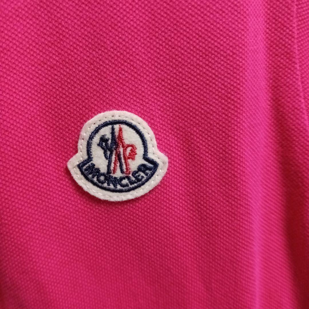 MONCLER 140ピンク ポロワンピース 半袖 - メルカリ