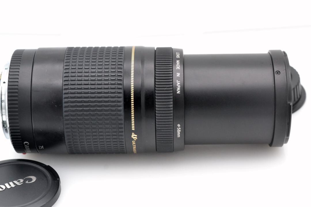 【美品】Canon レンズzoom EF 75-300 1:4-5.6 Ⅱ EF75-300mm F4-5.6 II USM - キヤノンカメラミュージアム