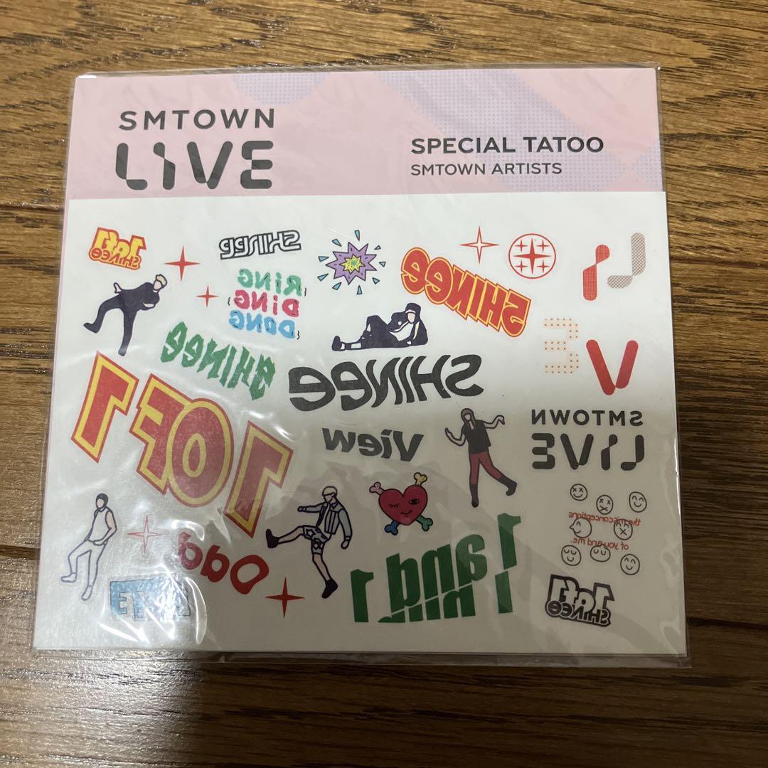 専用購入不可NCT127 スペシャルタトゥーシール タトゥーシール | SMTOWN OFFICIAL ONLINE STORE