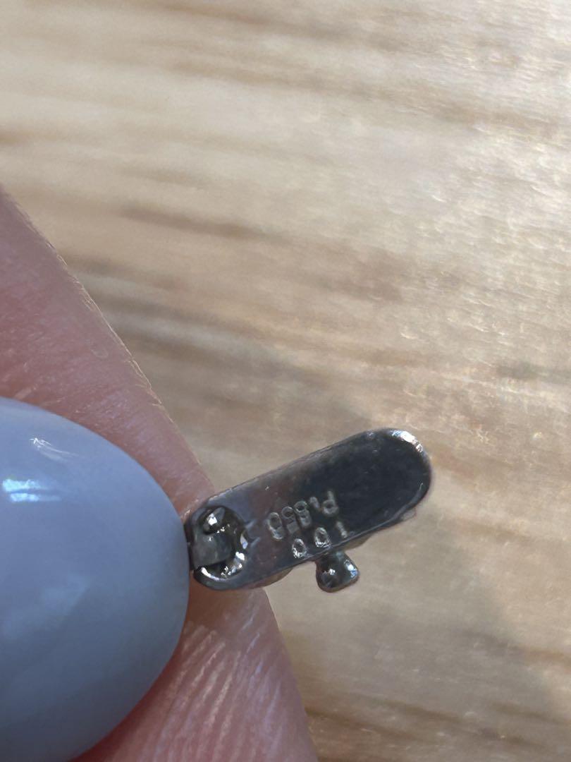 Pt 850 ダイヤ1.00ct テニスブレスレット