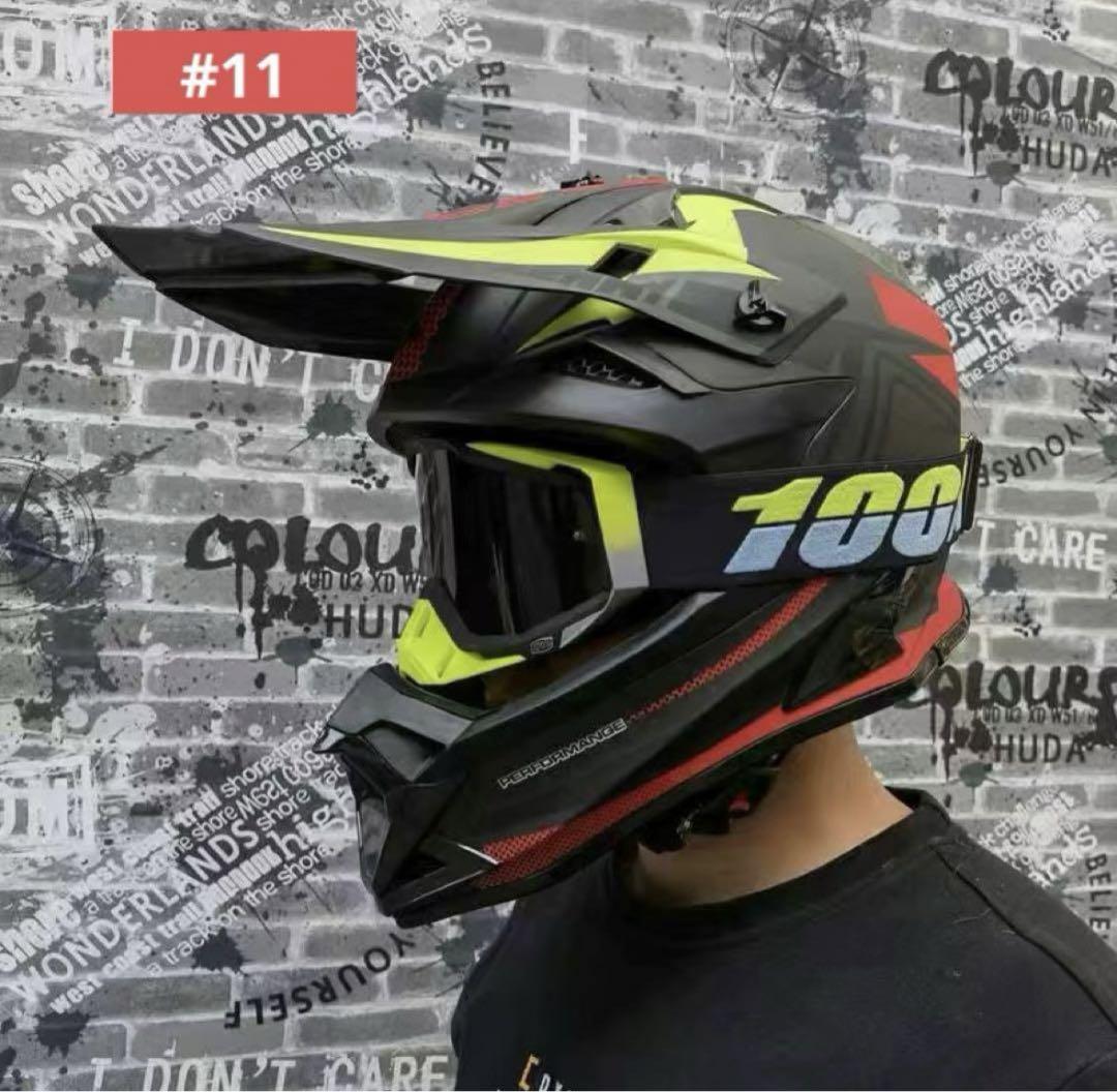 新品オフロード ATV フルフェイスオートバイヘルメットオフロードヘルメット