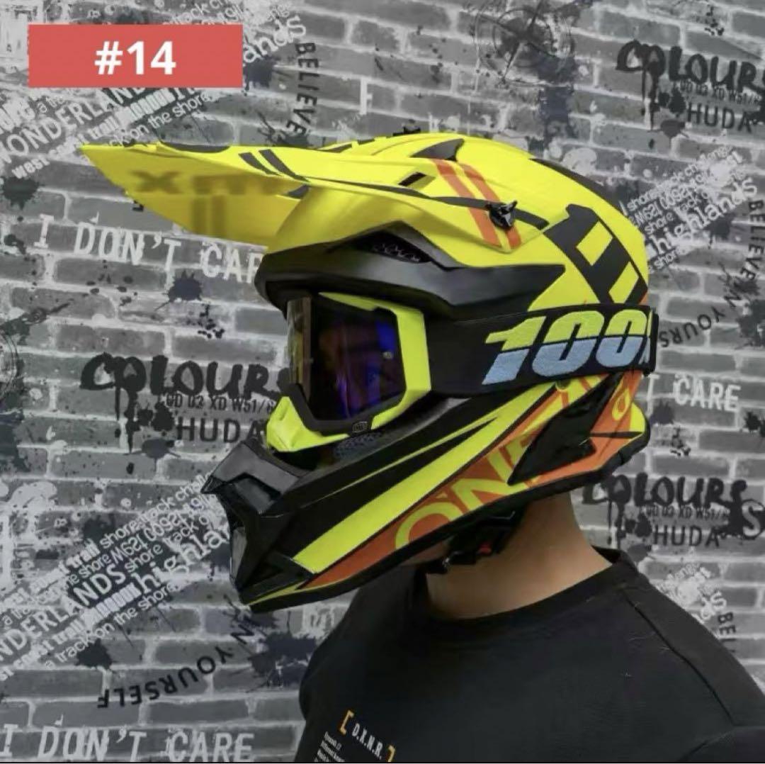 新品オフロード ATV フルフェイスオートバイヘルメットオフロードヘルメット