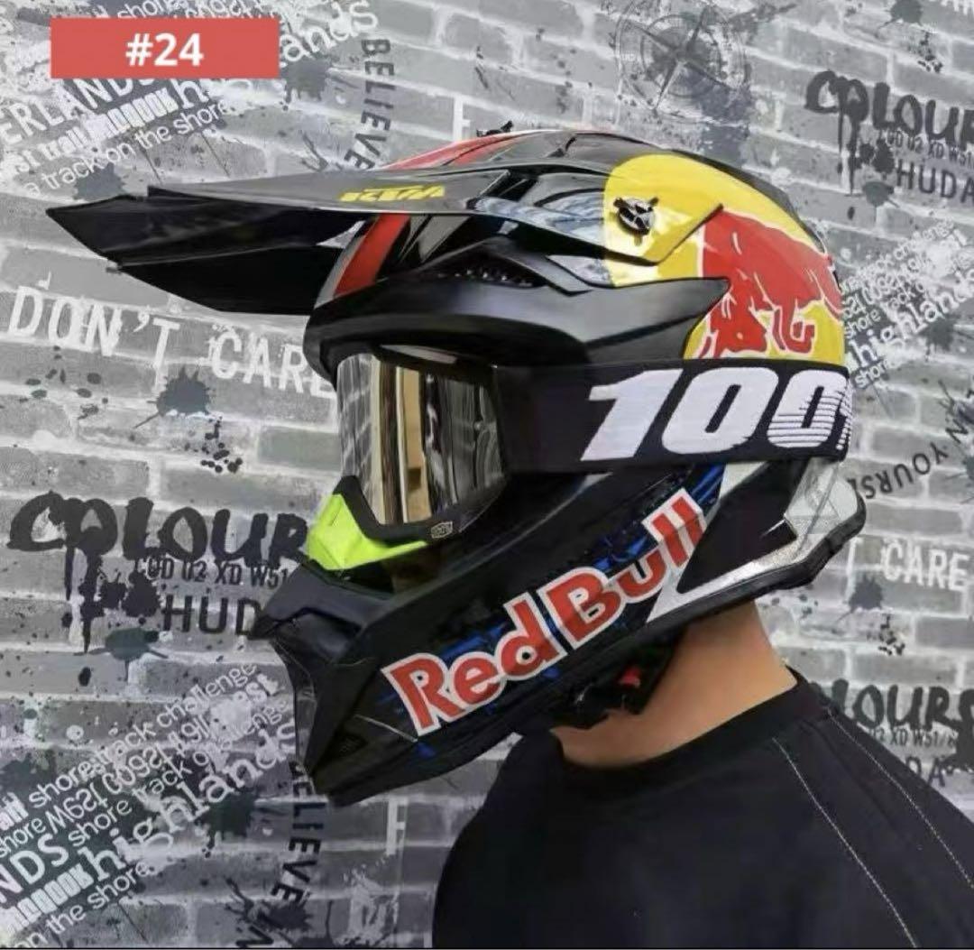 新品オフロード ATV フルフェイスオートバイヘルメットオフロードヘルメット