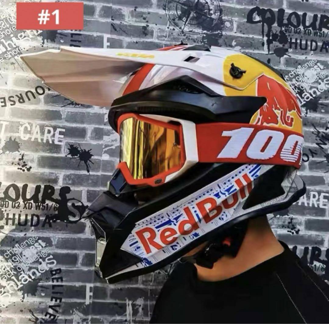 新品オフロード ATV フルフェイスオートバイヘルメットオフロードヘルメット