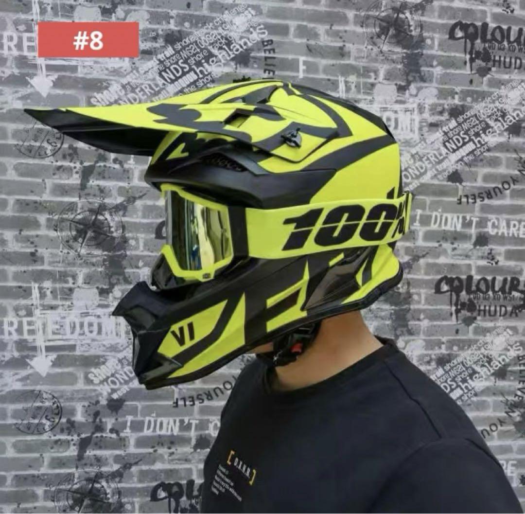 新品オフロード ATV フルフェイスオートバイヘルメットオフロードヘルメット