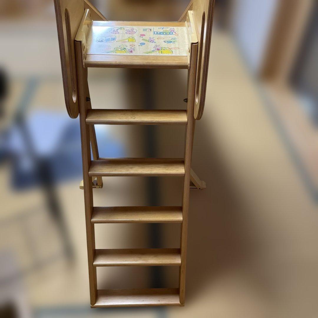 滑り台　木製　レトロ　メロディ