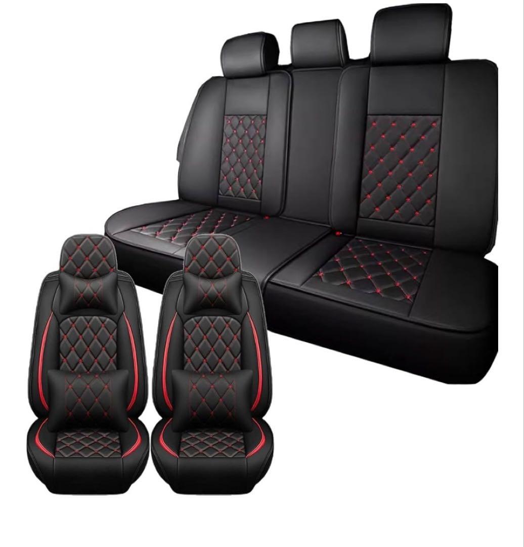 スペーシアmk53sシートカバーレッド