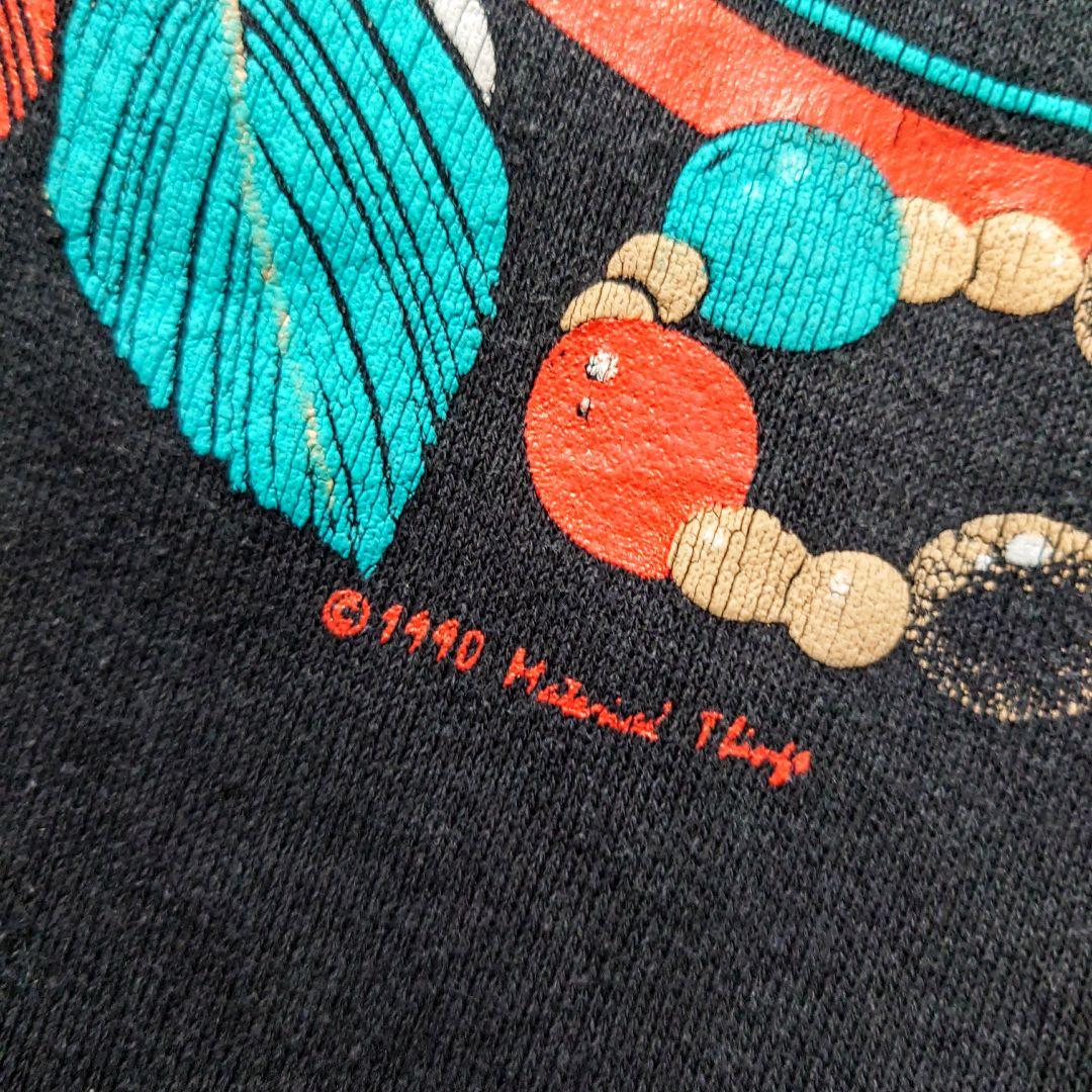 入手困難 90s USA製 vintage sweat スウェット ブラック L