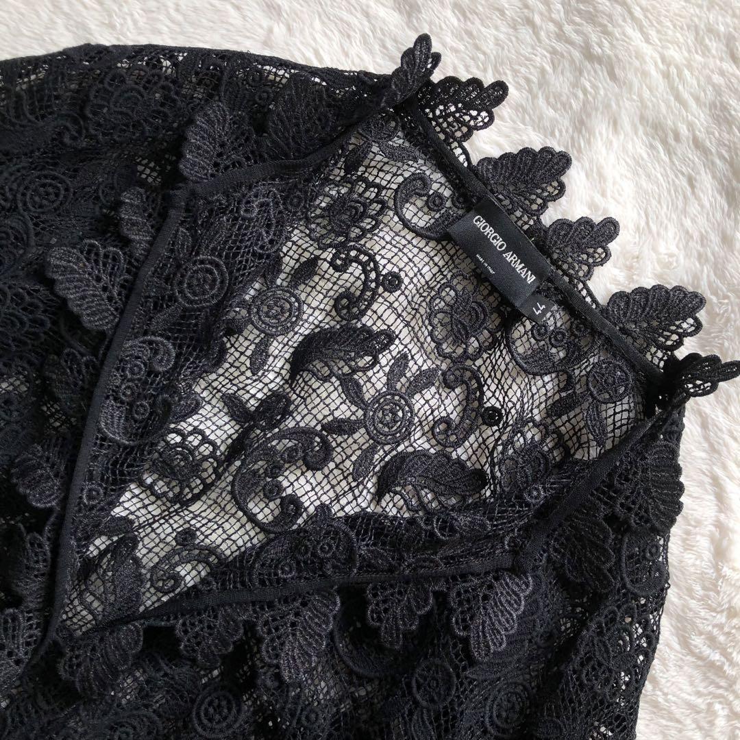 hopeさま　美品　ジョルジオアルマーニ　総レース　羽織り　ジャケットイタリア製