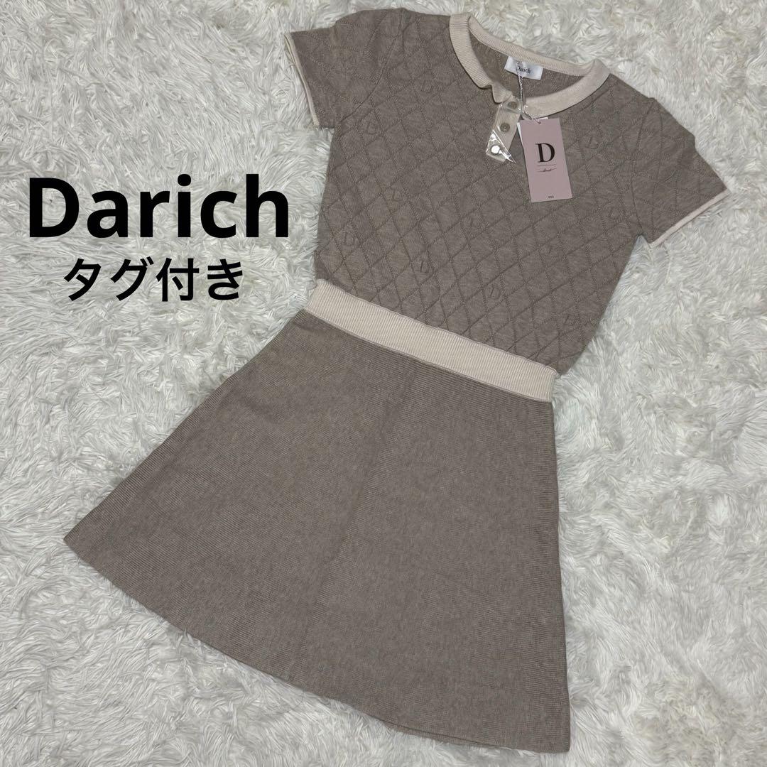 【新品タグ付き】Darich マカロンミニワンピース