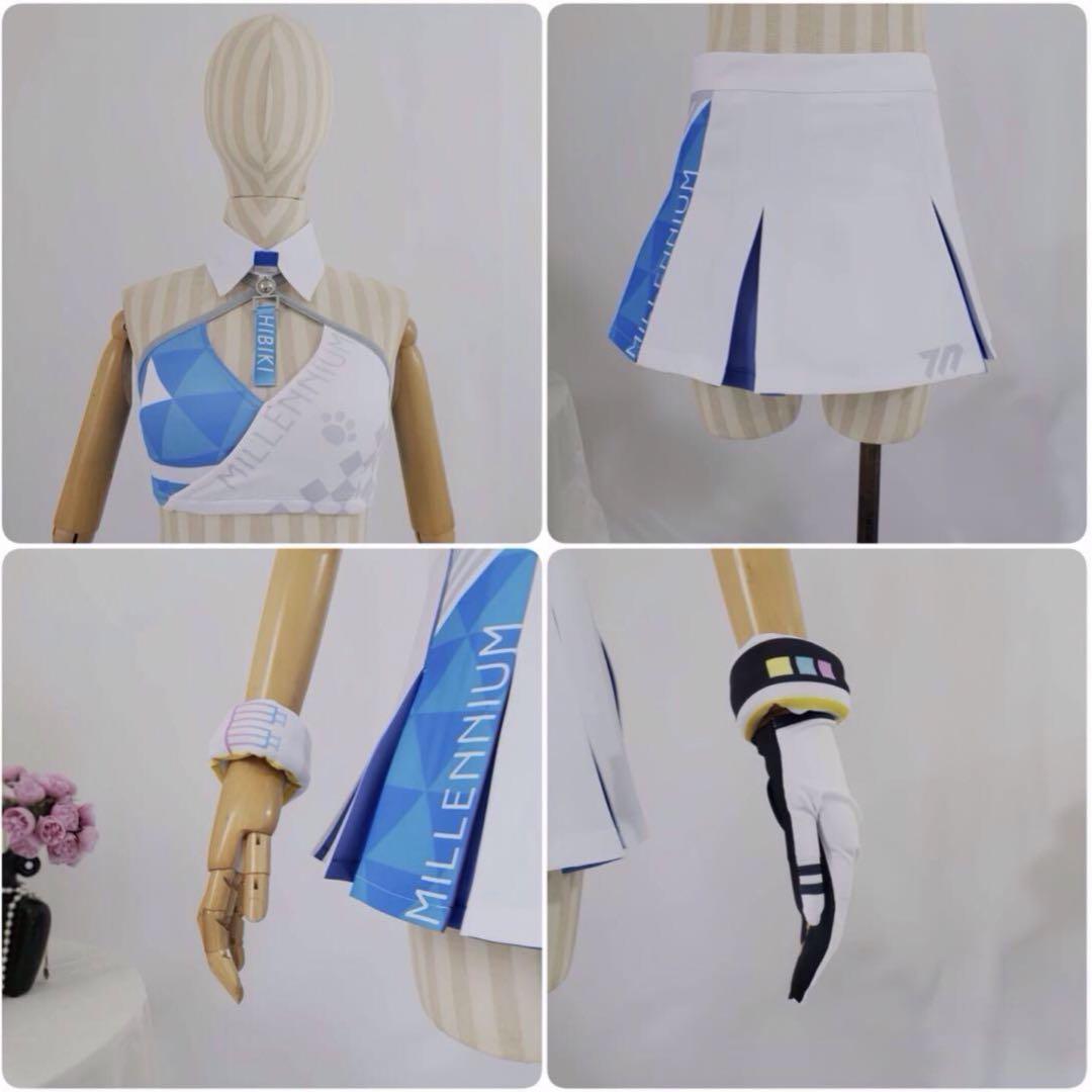 ブルーアーカイブ ブルアカ 猫塚ヒビキ 応援団 チア コスプレ