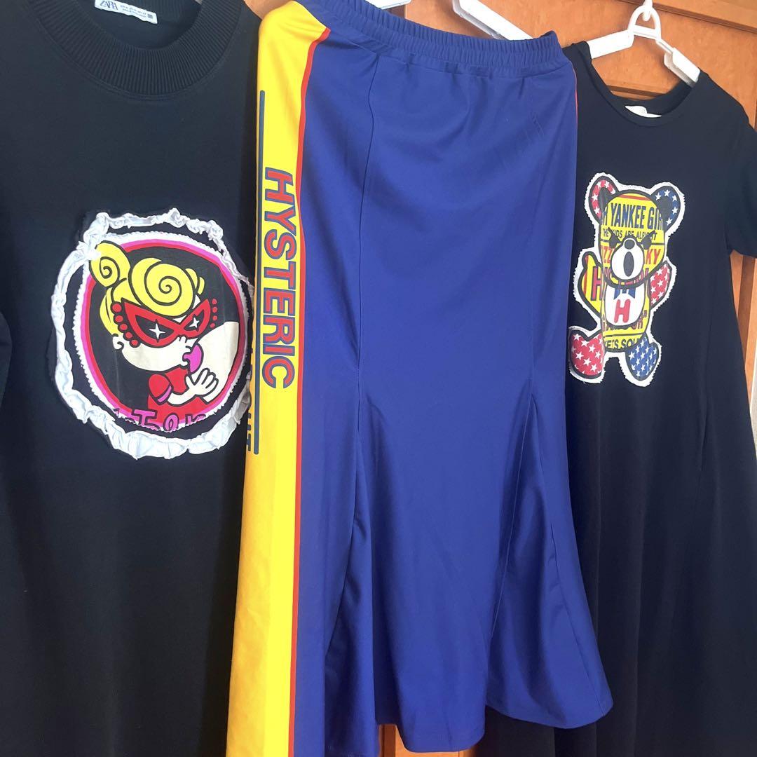 ヒステリックグラマー　スェット素材 ロングスカート　試着のみの美品 ヒスグラ★