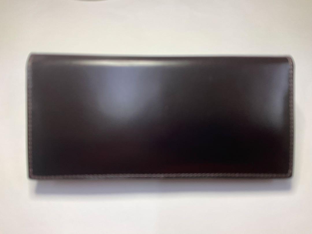 ★新品未使用　土屋鞄水染コードバン長財布★