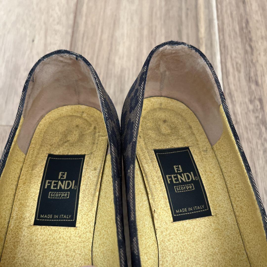 【新品未使用】希少　FENDI プロムナードパンプス FENDI パンプス - 靴本当に 安い