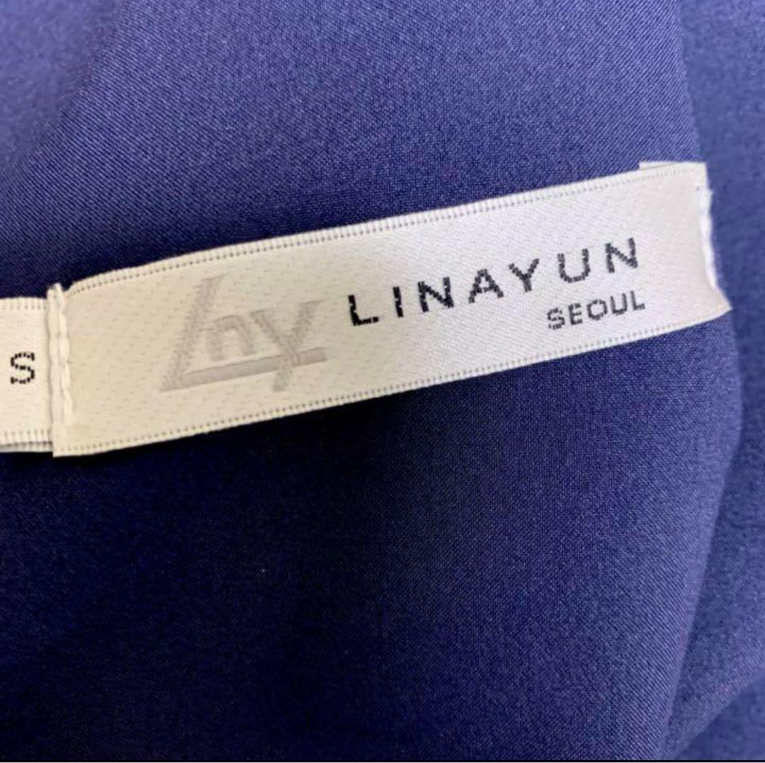 極美品 LINAYUN SEOUL 韓国 ドレスワンピース パーティー 結婚式