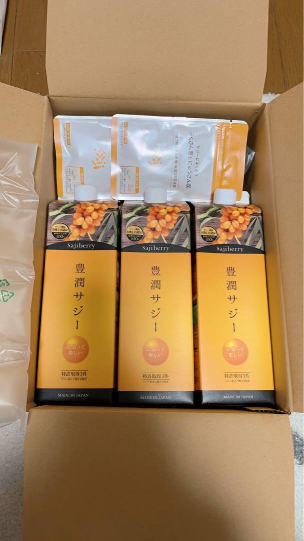 新品　豊潤サジー　3本セット　らくさん菌とにゅうさん菌　2袋
