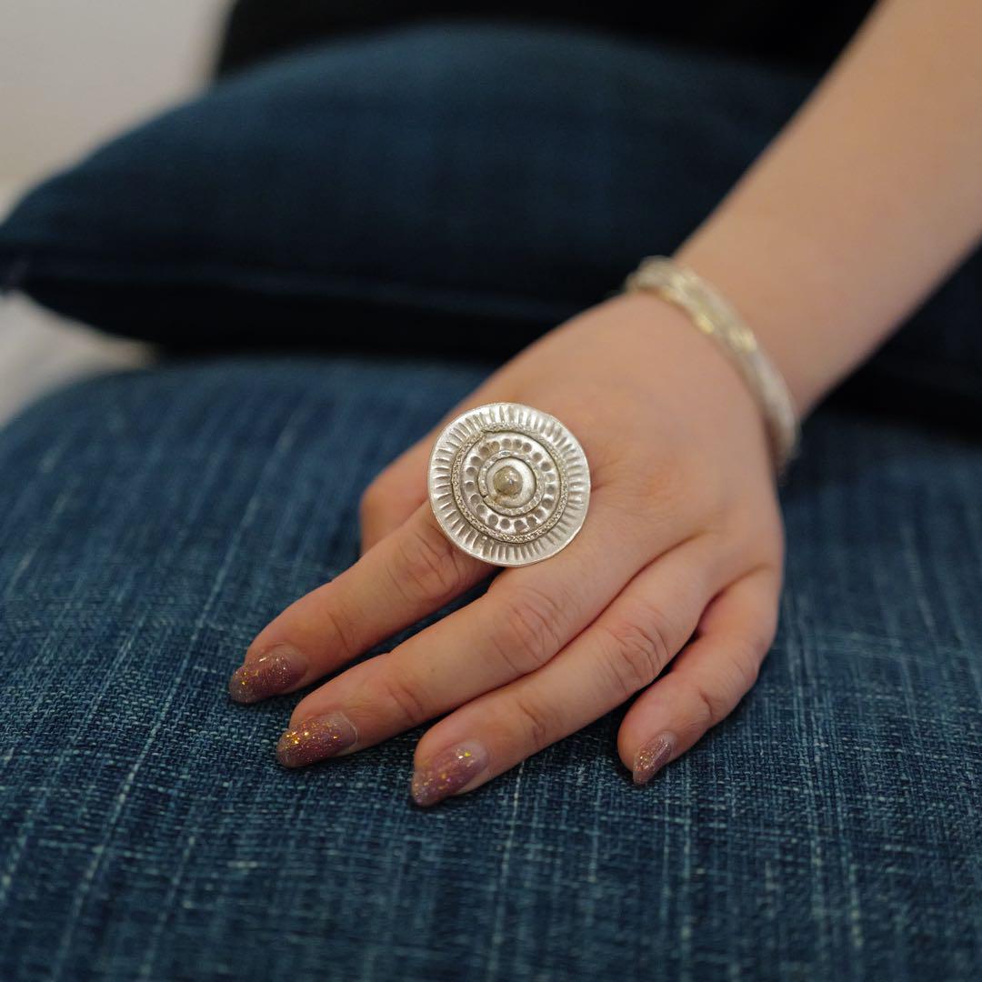 [a-RI229] Karen Silver Ring カレンリング 14.5号 最低 価格ファッション - [a-RI229] Karen Silver Ring カレン