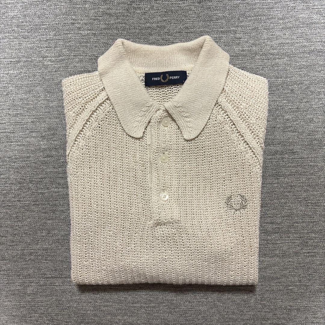 FRED PERRY×EDIFICE ニットポロシャツ