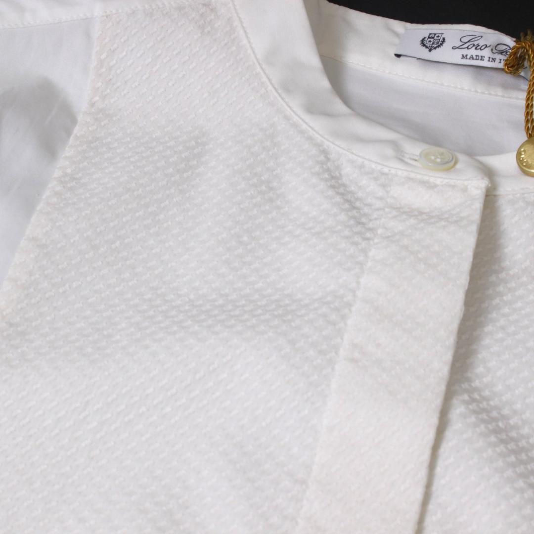 新品 LORO PIANA ポプリンシャツ ロロピアーナ ドレスシャツ