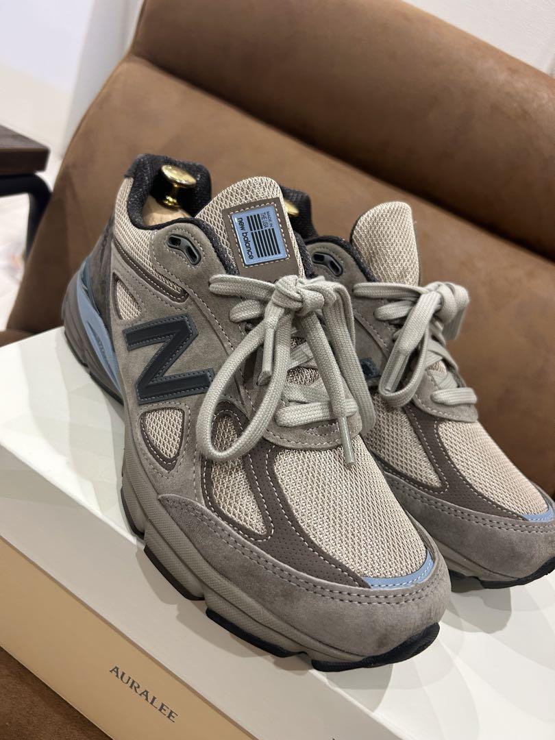 AURALEE × New Balance 990V4 Taupe 28cm