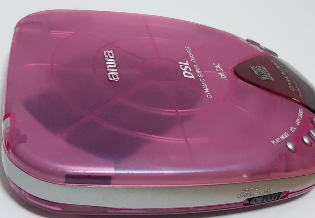 ⭐︎希少⭐︎ aiwa スケルトン 未開封 ポータブルCDプレーヤー 平成レトロ ⭐︎希少⭐︎ aiwa スケルトン 未開封 ポータブルCDプレーヤー