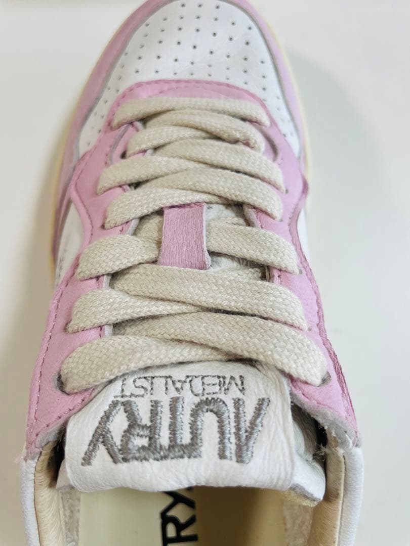 AUTRY スニーカー 36 ピンク/ホワイト 新品