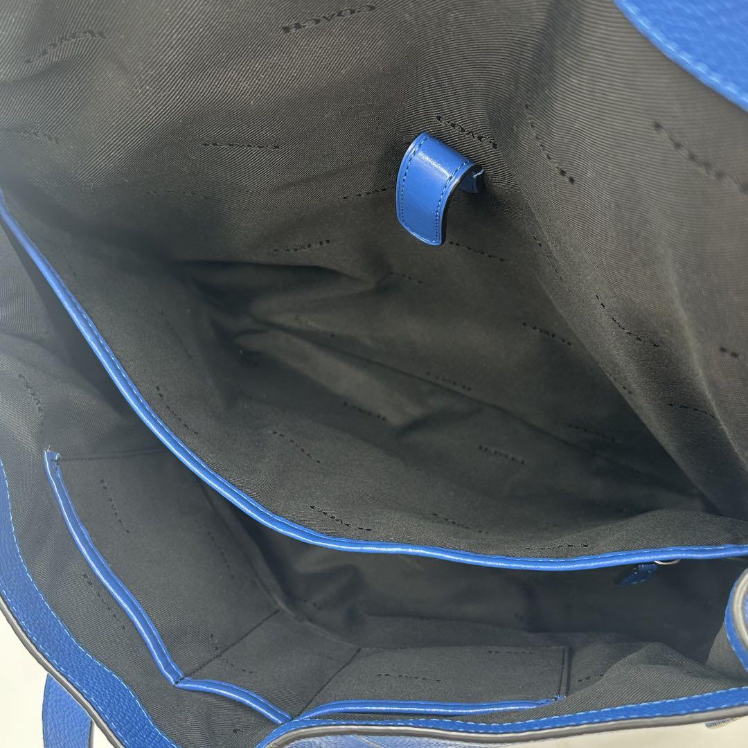 【激レア】 COACH コーチ メトロポリタン 2way ビジネスバッグ ブルー