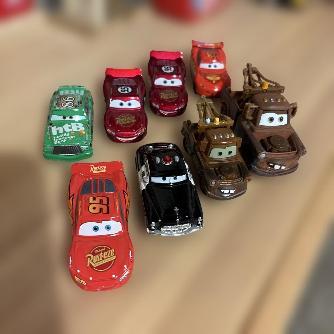 カーズトミカ・メーター８台セット カーズ・トミカ マックイーン、メーターほか8台セット - メルカリ