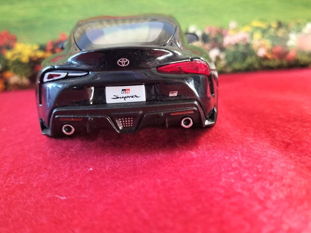 トヨタ GR スープラ ミニカー カラーサンプル ブラックメタリック 1/30