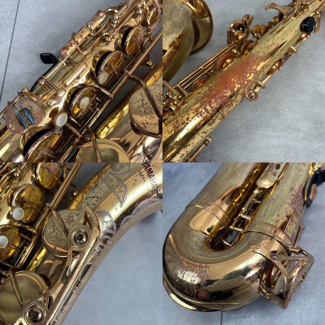 人気　工房メンテナンス品　ヤマハ　テナーサックス　YTS-62　ビンテージ　彫刻