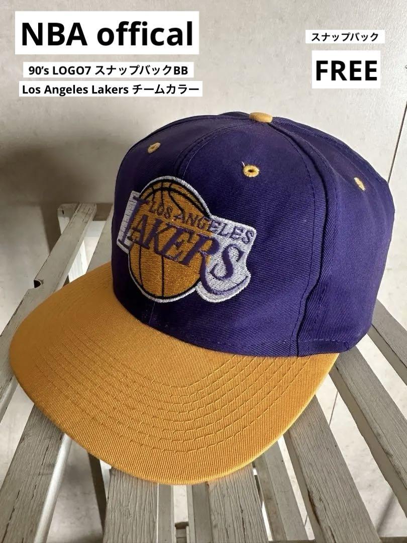 NBA 90's LAKERS THE GAMEレイカーズの大きなロゴキャップ NBA 90's LAKERS THE GAMEレイカーズの大きなロゴキャップ