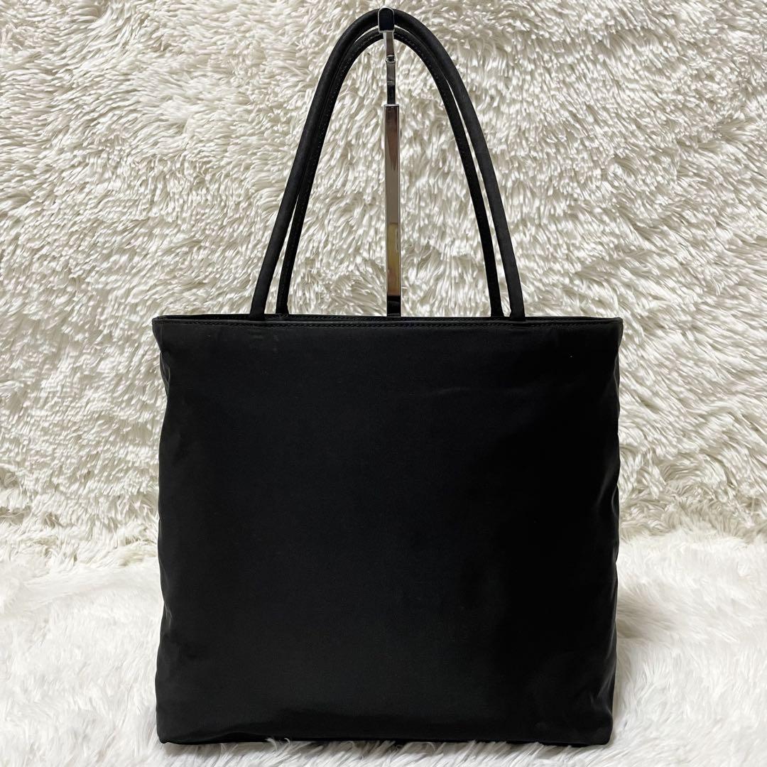 【美品】PRADA プラダ　ナイロン　ブラック　黒　トートバッグ　ハンドバッグ