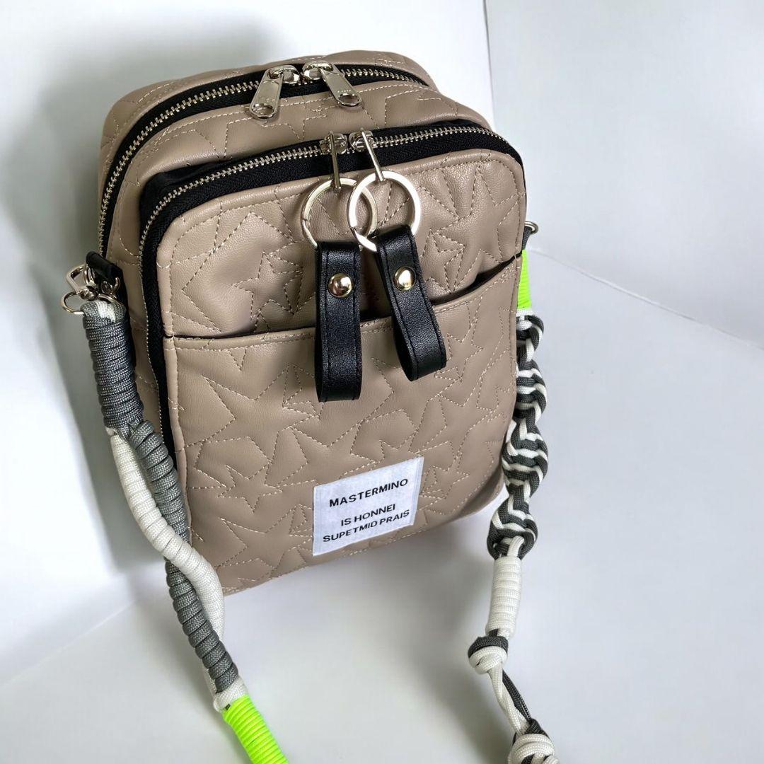 Wallet compartment bag／お財布バッグ／グレージュ