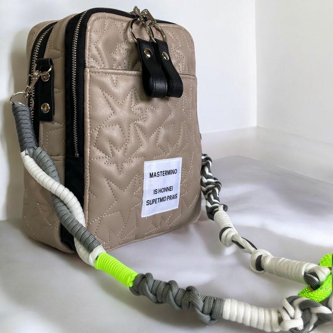Wallet compartment bag／お財布バッグ／グレージュ