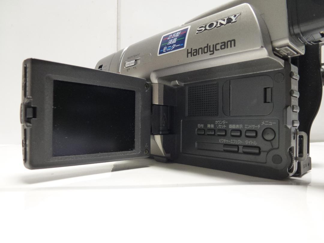 希少 大人気 動作品 ソニーSONY ビデオカメラレコーダー CCD