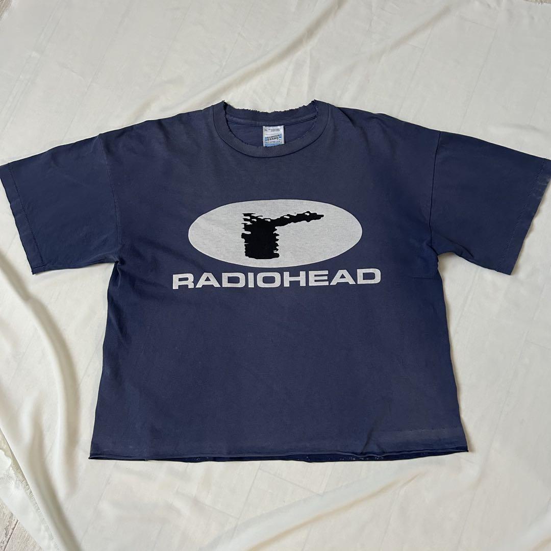 レア! 90s RADIOHEAD Tシャツ　XL ネイビー