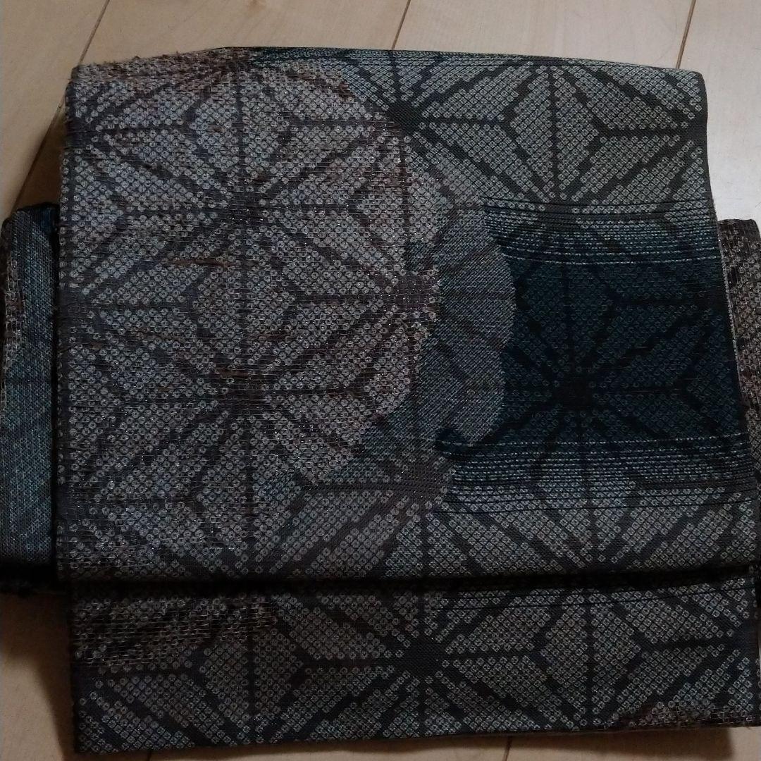 正絹 袋帯 作り帯 切らない作り帯 二重太鼓