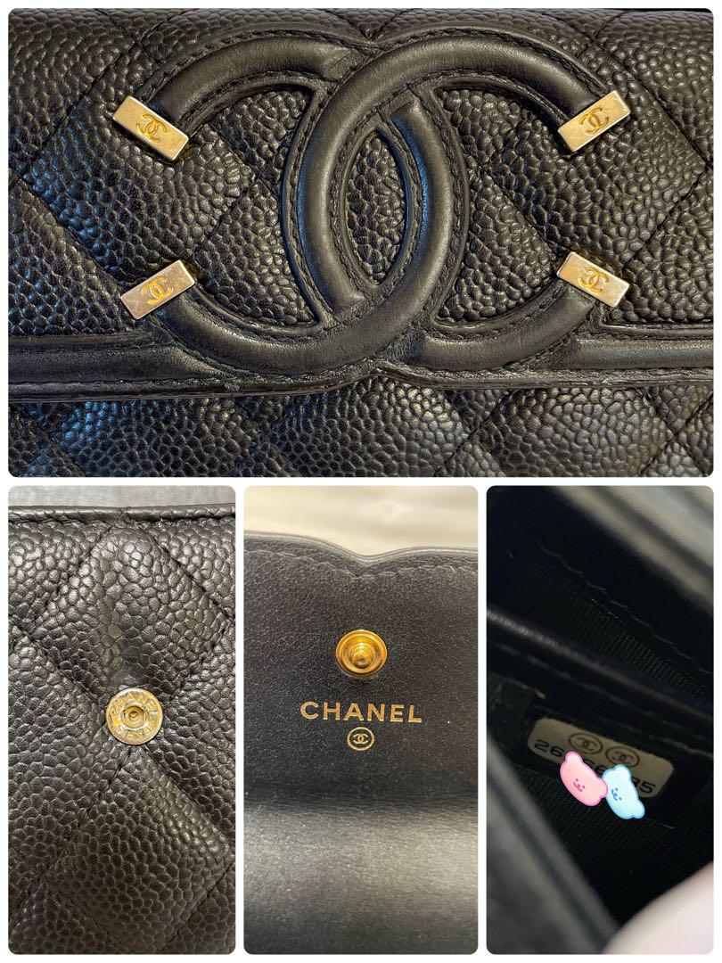 【mi-mi】CHANEL フィリグリー✨　フラップウォレット
