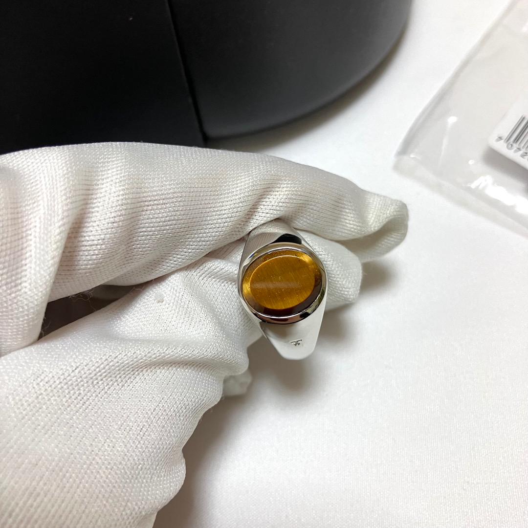新品 64 TOMWOOD Lizzie Ring Tiger Eye 5546