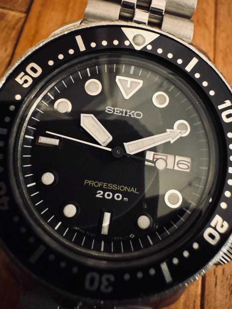SEIKO 7C43-6010 セイコーダイバー レトロ 美品 ジュビリー