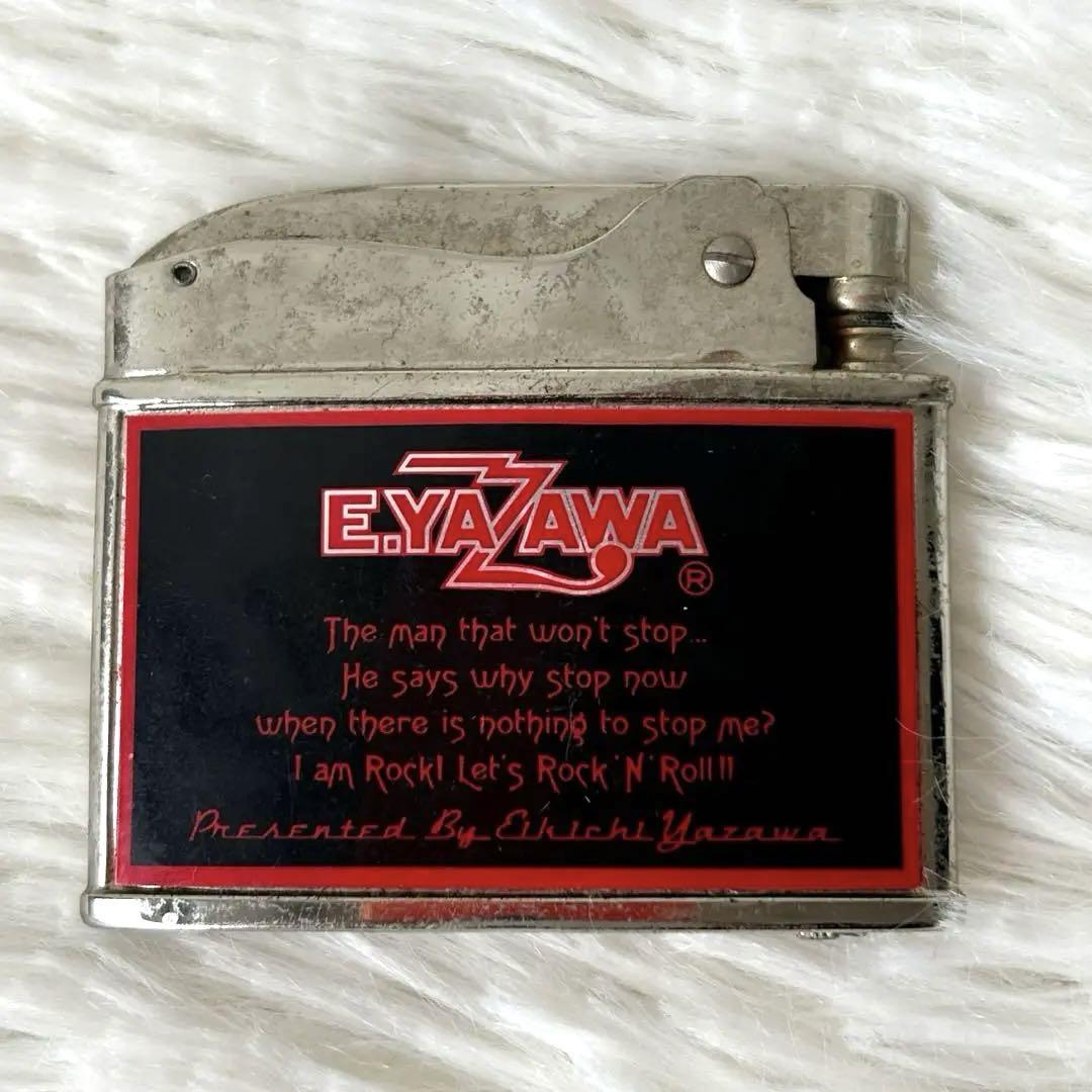 ⭐︎激レア⭐︎矢沢永吉 vintageオイルライター 着火確認済み E.YAZAWA