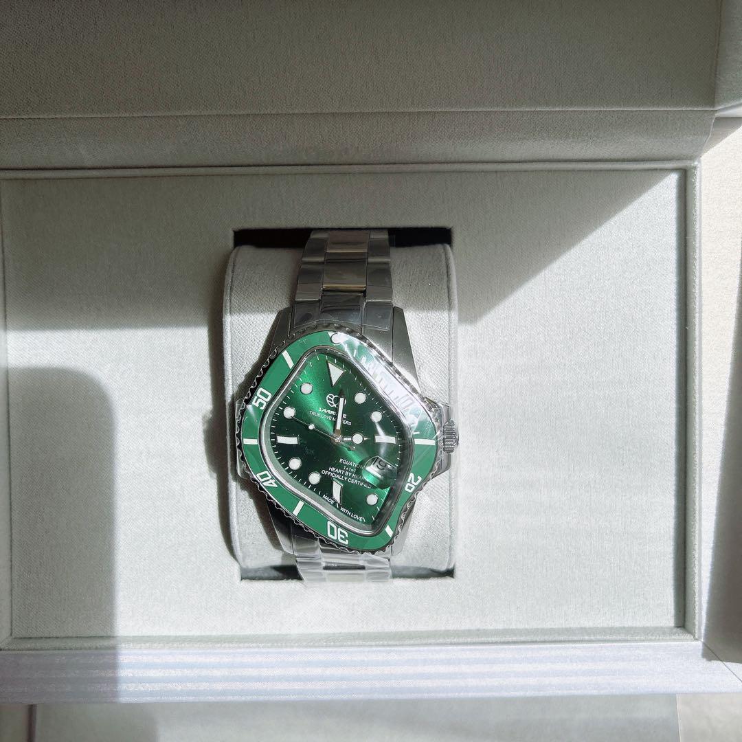 LAARVEE PEA001 GREEN BEZEL & DIAL 新品未使用